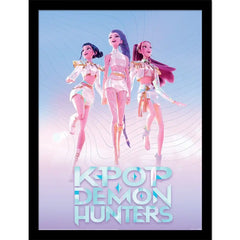 K-Pop Demon Hunters Trio Picture 16 x 12 LKT Sport Entertainment>Movies>K-POP Demon Hunters Posters