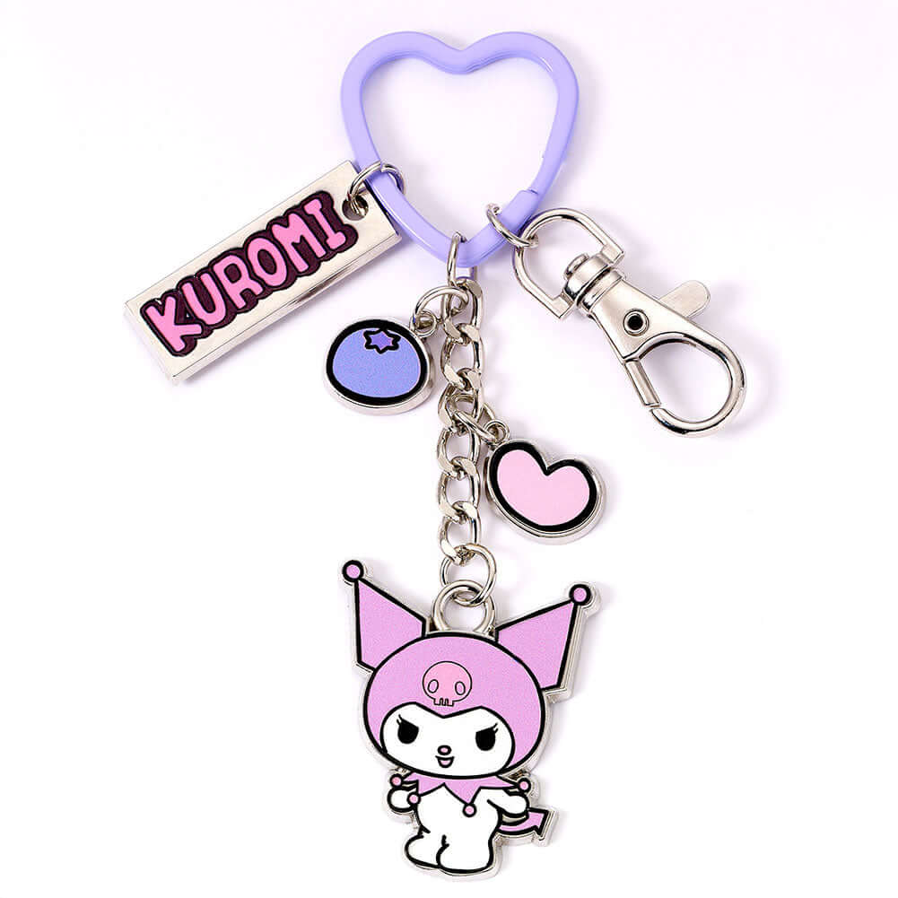 Kuromi Charm Keyring LKT Sport Entertainment>TV Series>Kuromi Keychains