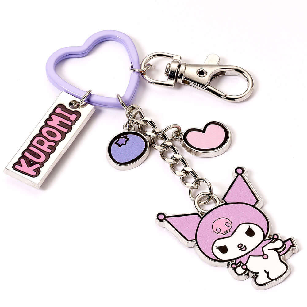 Kuromi Charm Keyring LKT Sport Entertainment>TV Series>Kuromi Keychains
