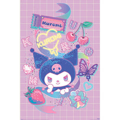 Kuromi Mood Poster 37 LKT Sport Rolled maxi posterFeaturing the edgy and mysterious KuromiHigh resolution artworkPrinted on 150gsm gloss paperOfficial licensed productApprox 61cm x 91cm Posters