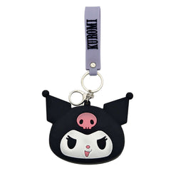 Kuromi PVC Coin Purse Keyring LKT Sport Entertainment>TV Series>Kuromi Coin Purses