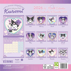 Kuromi Square Calendar 2026 LKT Sport Entertainment>TV Series>Kuromi Wall Calendars