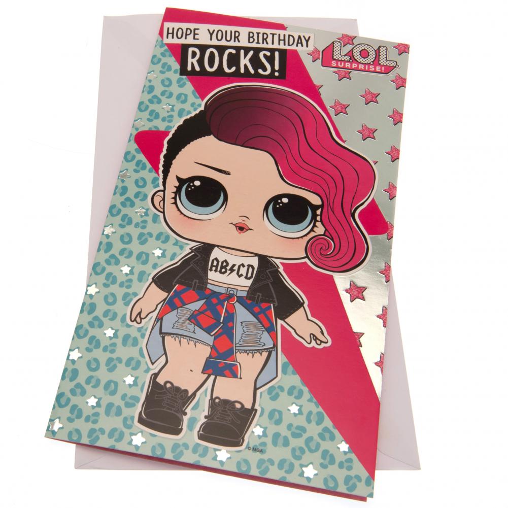 L.O.L. Surprise Birthday Card LKT Sport Entertainment>TV Series>L.O.L. Surprise Greeting Cards