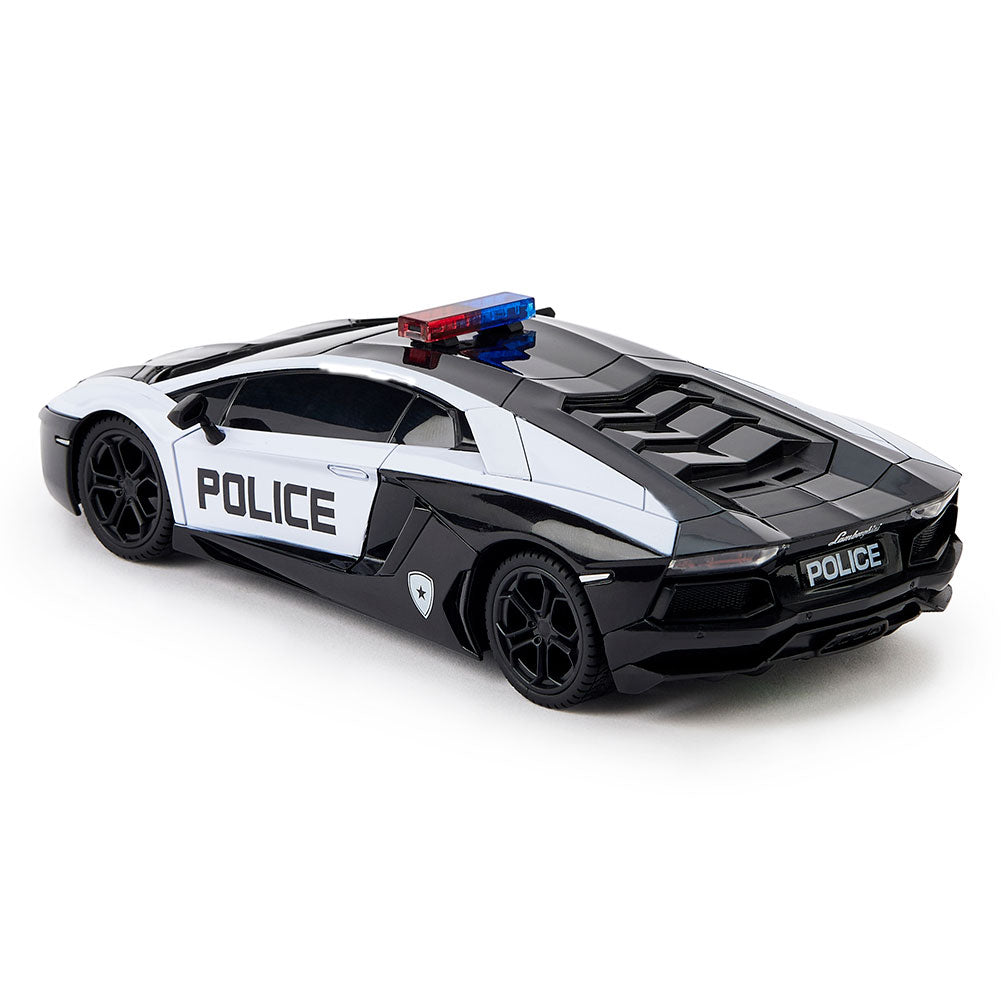 Lamborghini Aventador Radio Controlled Car 1:24 Scale Police LKT Sport Entertainment>Brands>Car Brands>Lamborghini Remote Control Cars & Trucks