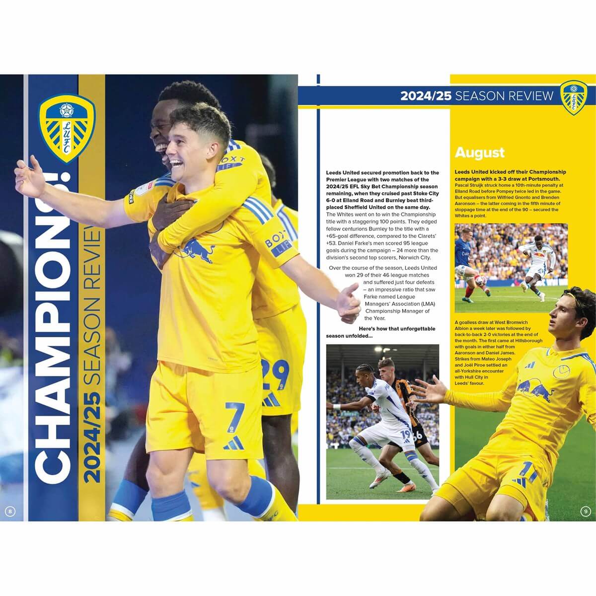 Leeds United FC Annual 2026 LKT Sport Football>Premier League>Leeds United FC Print Books
