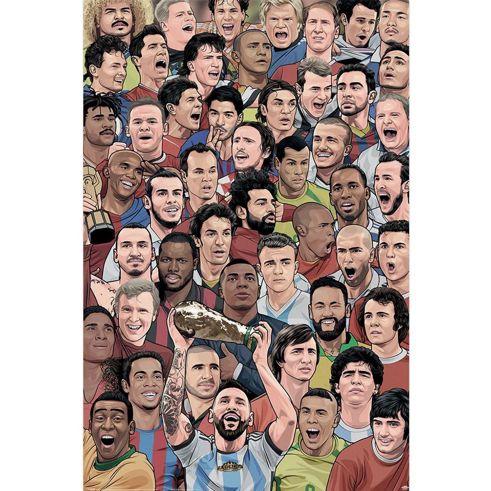 Legends Football's Greatest Poster 287 LKT Sport Entertainment>Brands>Trends>Legends Posters