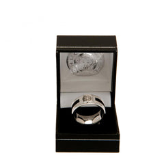 Leicester City FC Black Inlay Ring Small LKT Sport Football>Football League>Leicester City FC|Football>Premier League Rings