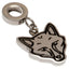 Leicester City FC Bracelet Charm Fox LKT Sport Stainless steel universal bead charm Featuring the Leicester fox on a charm bail Official licensed product Approx 15mm x 14mm Presented in a gift box Charms & Pendants