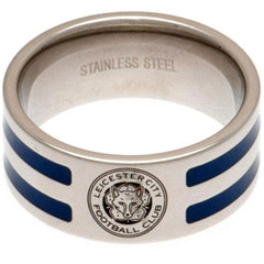 Leicester City FC Colour Stripe Ring Small LKT Sport Football>Football League>Leicester City FC|Football>Premier League Rings