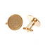 Leicester City FC Gold Plated Cufflinks LKT Sport Gold Plated round cufflinks Featuring a highly detailed Leicester City crest On a bullet back fixing Official licensed product Approx 22mm x 22mm Presented in a gift box Cufflinks