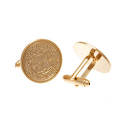 Leicester City FC Gold Plated Cufflinks LKT Sport Football>Football League>Leicester City FC|Football>Premier League Cufflinks