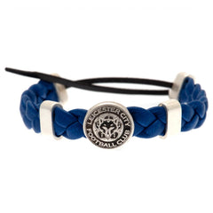 Leicester City FC PU Slider Bracelet LKT Sport Football>Football League>Leicester City FC|Football>Premier League Bracelets