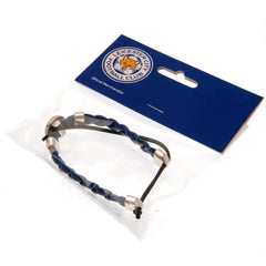 Leicester City FC PU Slider Bracelet LKT Sport Football>Football League>Leicester City FC|Football>Premier League Bracelets