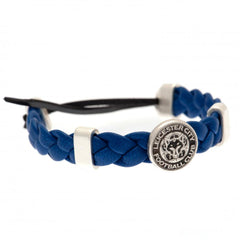 Leicester City FC PU Slider Bracelet LKT Sport Football>Football League>Leicester City FC|Football>Premier League Bracelets