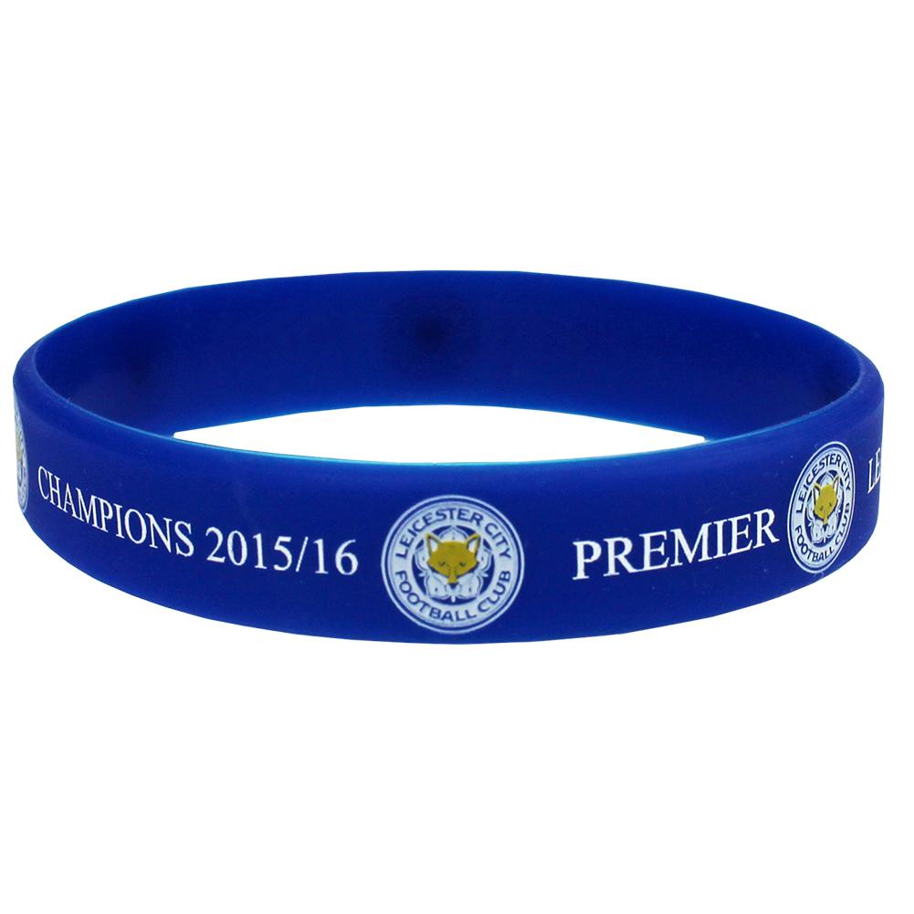 Leicester City FC Premier League Champions Silicone Wristband LKT Sport Football>Football League>Leicester City FC|Football>Premier League Sports Fan Accessories
