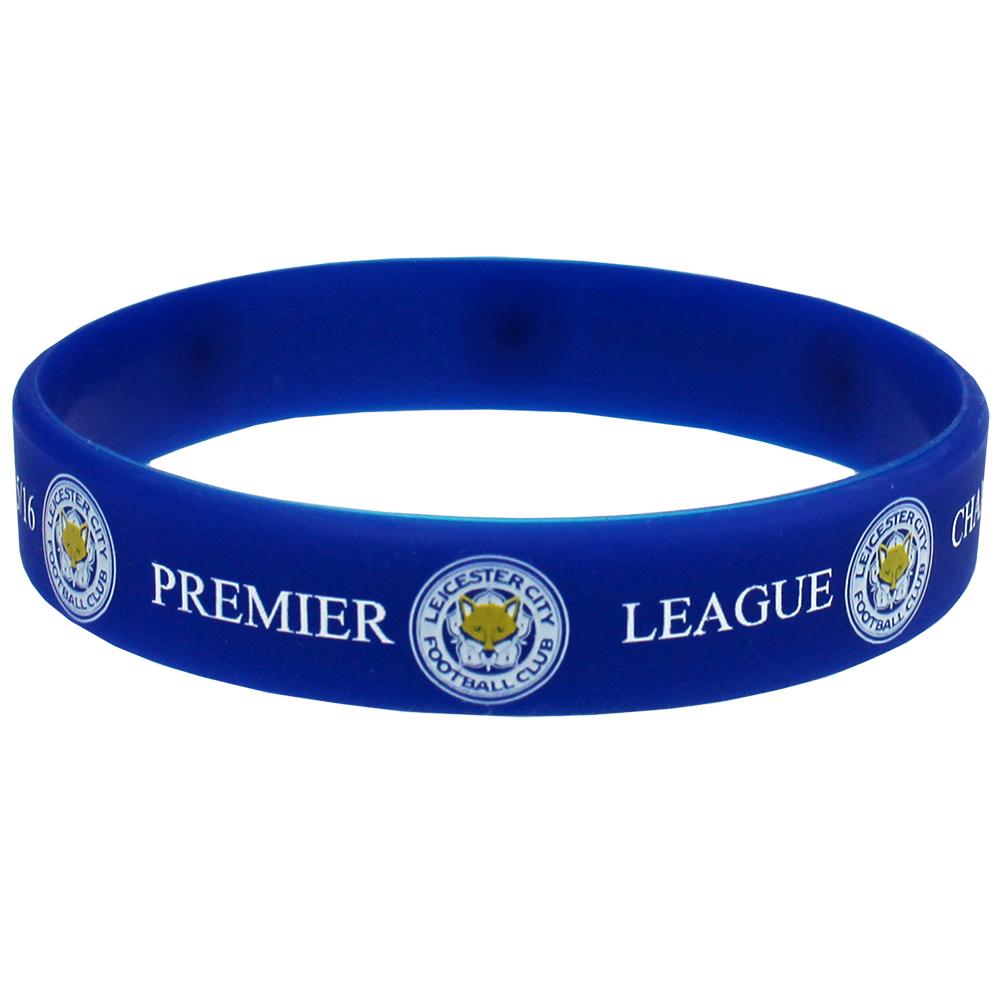 Leicester City FC Premier League Champions Silicone Wristband LKT Sport Football>Football League>Leicester City FC|Football>Premier League Sports Fan Accessories