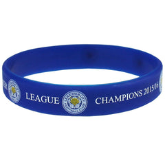 Leicester City FC Premier League Champions Silicone Wristband LKT Sport Football>Football League>Leicester City FC|Football>Premier League Sports Fan Accessories