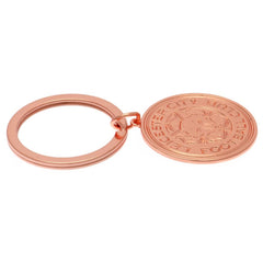 Leicester City FC Rose Gold Crest Keyring LKT Sport Football>Football League>Leicester City FC|Football>Premier League Keychains