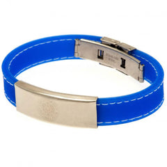 Leicester City FC Stitched Silicone Bracelet BL LKT Sport Football>Football League>Leicester City FC|Football>Premier League Bracelets