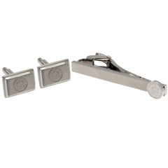 Leicester City FC Tie Slide & Cufflink Set LKT Sport Football>Football League>Leicester City FC|Football>Premier League Cufflinks