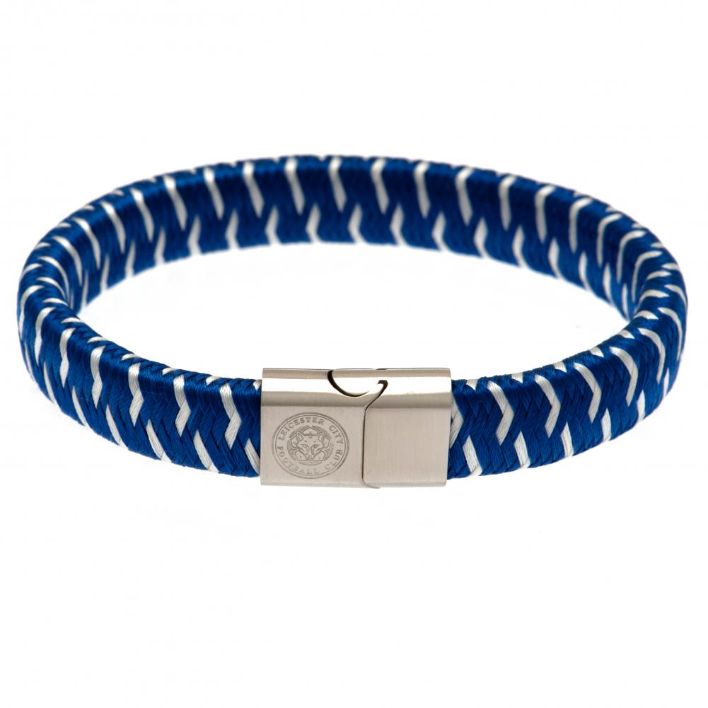 Leicester City FC Woven Bracelet LKT Sport Football>Football League>Leicester City FC|Football>Premier League Bracelets