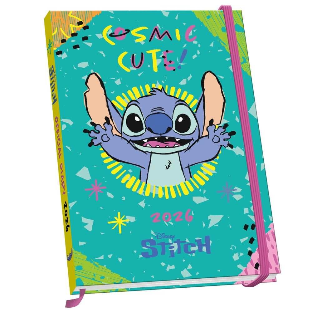 Lilo & Stitch A5 Diary 2026 LKT Sport Entertainment>Movies>Lilo & Stitch Planners