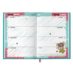 Lilo & Stitch A5 Diary 2026 LKT Sport Entertainment>Movies>Lilo & Stitch Planners