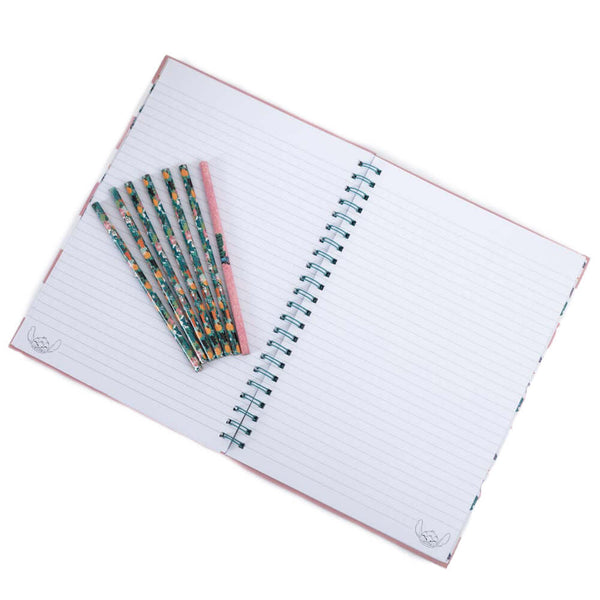 Lilo & Stitch Aloha Hawaii A4 Bumper Stationery Set LKT Sport Deluxe 12 piece bumper stationery set1 x A4 Wiro notepad1 x Pencil case6 x Colouring pencils1 x Ballpoint click pen1 x Drawing pencil1 x Ruler1 x Pencil sharpenerOfficial licensed productApprox