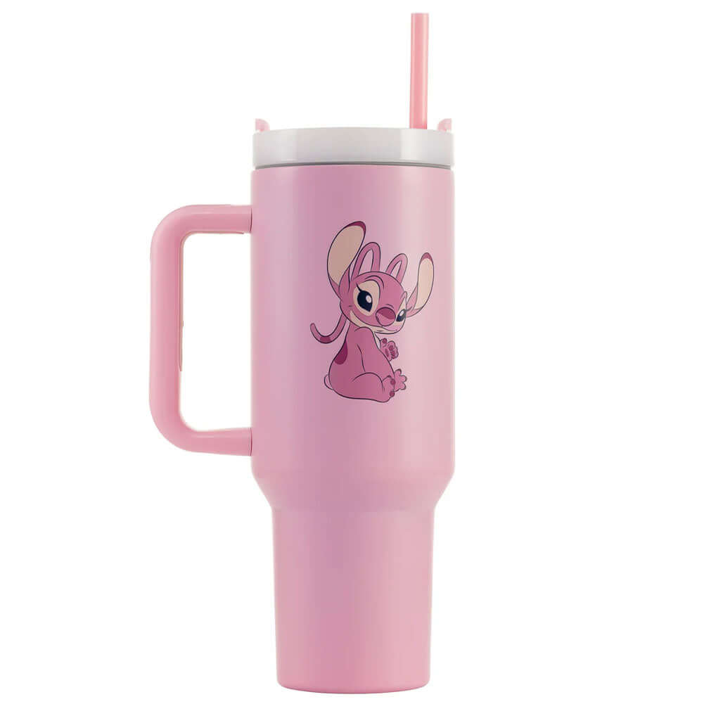 Lilo & Stitch Angel 40oz Tumbler LKT Sport Entertainment>Movies>Lilo & Stitch Tumblers