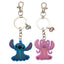 Lilo & Stitch BFF Keyring Set LKT Sport Two bright, fun and useful keychainsDesigned for sharing with your BF, choose between Stich or AngelWith a split ring and mini lobster claw claspOfficial licensed productApprox 50mm x 45mm Keychains