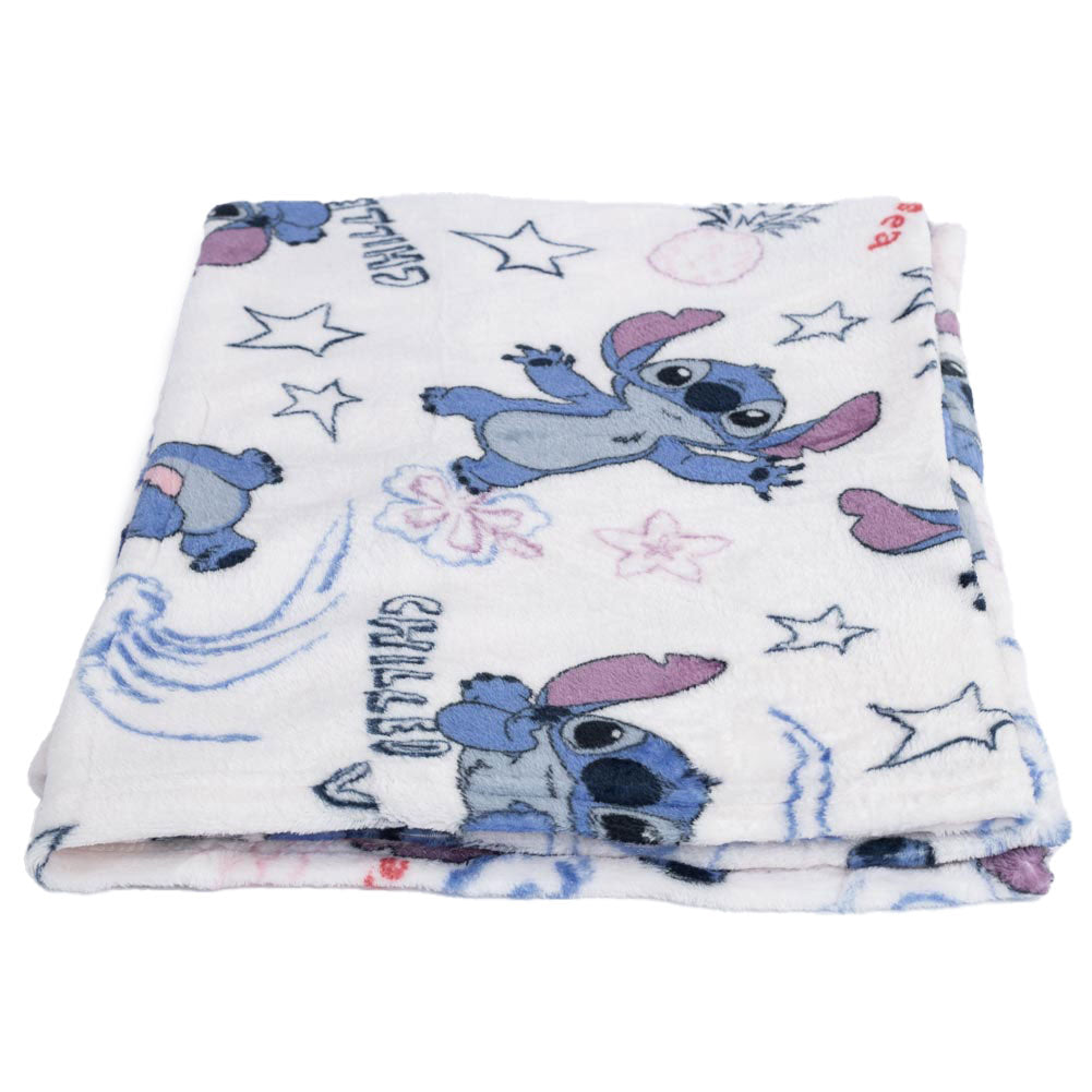 Lilo & Stitch Chilled Vibes Fleece Blanket LKT Sport Entertainment>Movies>Lilo & Stitch Throw Blankets