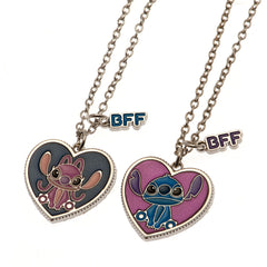 Lilo & Stitch Fashion Jewellery BFF Necklace Set LKT Sport Entertainment>Movies>Lilo & Stitch