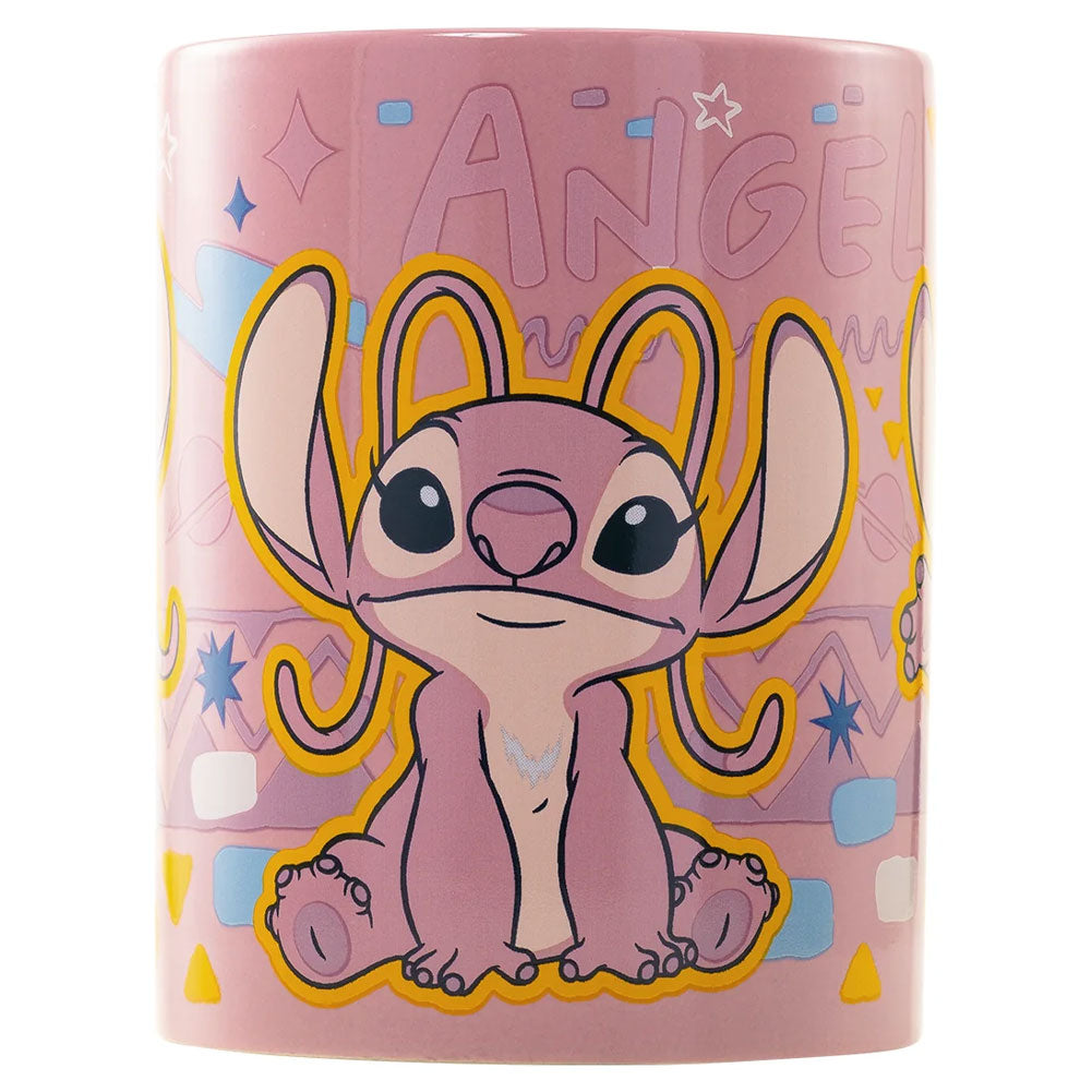 Lilo & Stitch Fuzzy Angel Mug LKT Sport Entertainment>Movies>Lilo & Stitch Mugs