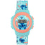 Lilo & Stitch Kids Digital Watch Stitch LKT Sport Kids classic digital watchEasy to read display featuring Stitch in the backgroundVibrant printed silicone strap with traditional buckle fasteningManufacturer's 1 year guaranteeOfficial licensed productSuit