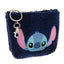 Lilo & Stitch Mini Purse Keyring LKT Sport Tactile, useful and good size zip up keychain bag featuring StitchWith lobster claw claspOfficial licensed productApprox 10cm x 8cm x 3cm Coin Purses