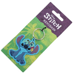 Lilo & Stitch Scrump PVC Keyring LKT Sport Soft, durable 5mm thick PVC Keyring with split ringBright, colourful and highly detailedIdeal for attaching to keys, bags, belts and other itemsWipe cleanOfficial licensed productApprox 60mm x 55mm Keychains