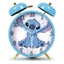 Lilo & Stitch Twin Bell Alarm Clock LKT Sport Metal twin bell alarm clockFeaturing Stitch on a white backgroundRequires 1 x AA battery (not included)Official licensed productApprox 14cm x 11cm x 5cm Alarm Clocks