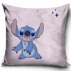Lilo & Stitch Velvet Feel Cushion LKT Sport Pale pink cushion featuring StitchWith Angel on the reverse100% Polyester, spot cleanOfficial licensed productApprox 40cm x 40cm Chair & Sofa Cushions