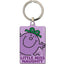 Little Miss Naughty Metal Keyring LKT Sport Bright, colourful and highly detailed metal keyringFront features a cartoon image of Little Miss NaughtyReverse features a character image with the text Little Miss NaughtyOfficial licensed productApprox 60mm x