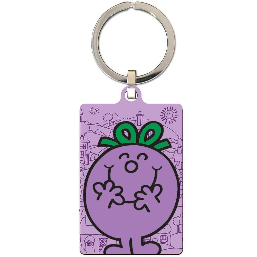 Little Miss Naughty Metal Keyring Secondary image