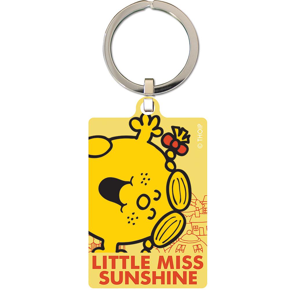 Little Miss Sunshine Metal Keyring LKT Sport Entertainment>TV Series>Mr. Men And Little Miss Keychains