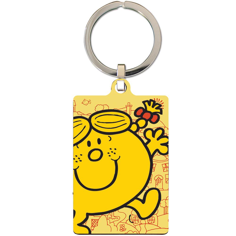 Little Miss Sunshine Metal Keyring LKT Sport Entertainment>TV Series>Mr. Men And Little Miss Keychains