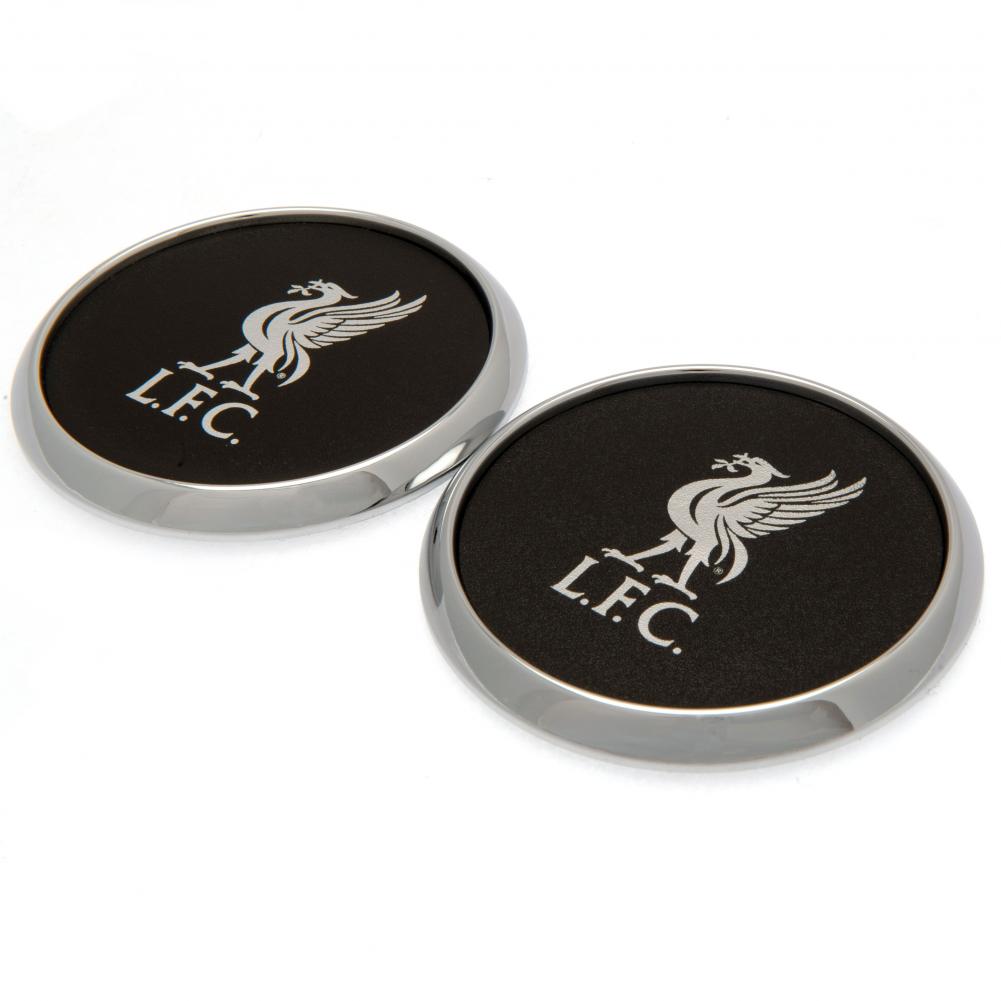Liverpool FC 2pk Premium Coaster Set LKT Sport Football>Premier League>Liverpool FC Coasters
