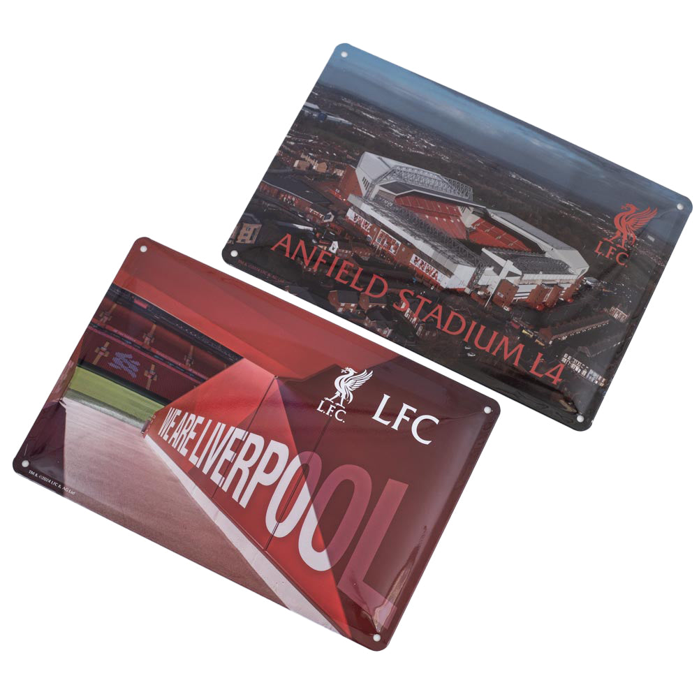 Liverpool FC 2pk Stadium Sign LKT Sport Football>Premier League>Liverpool FC Novelty Signs