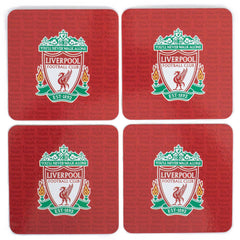 Liverpool FC 4pk Cork Coaster LKT Sport Pack of 4 cork coasters with a high quality printFeaturing a red background with a full colour Liverpool FC crest in the middle of each coasterOfficial licensed productApprox 10cm in diameter Coasters