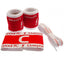 Liverpool FC Accessories Set LKT Sport This essential training accessories set features vibrant team colours and club crestsPair of red and white soft cotton wristbands with the Liverpool crestTeam colour captains arm band and boot laces featuring Liverpo