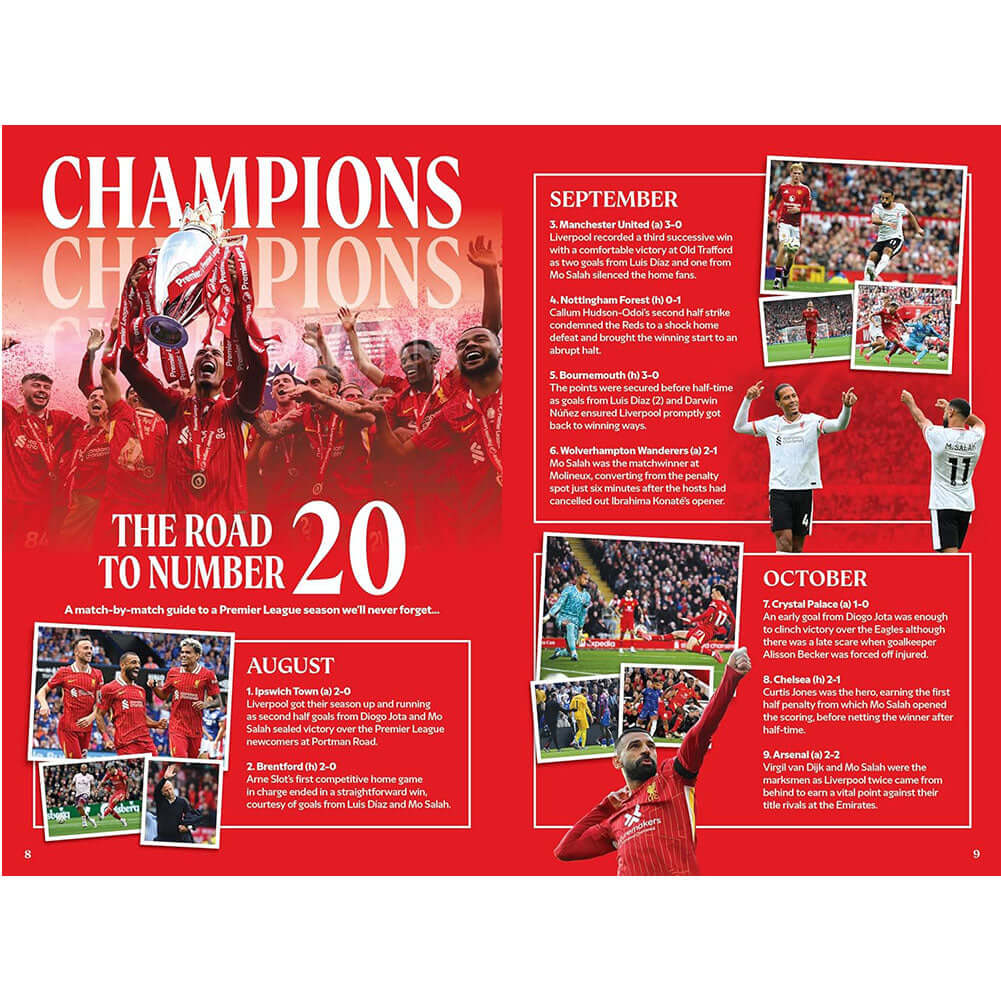 Liverpool FC Annual 2026 LKT Sport Football>Premier League>Liverpool FC Print Books