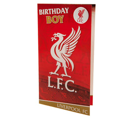 Liverpool FC Boy Birthday Card LKT Sport Football>Premier League>Liverpool FC Greeting Cards
