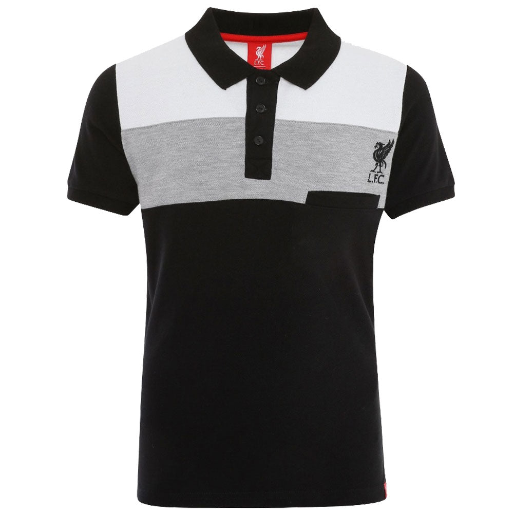 Liverpool FC Colour Block Polo Junior 5-6 Yrs LKT Sport Football>Premier League>Liverpool FC Polos