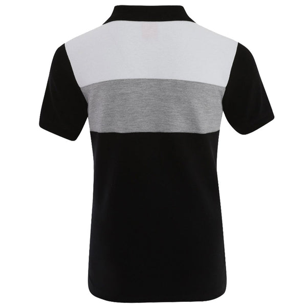 Liverpool FC Colour Block Polo Junior 7-8 Yrs LKT Sport Junior black block design polo with grey and white panellingFeatures the Liverbird crest in black embroideryWith red LFC hem tab detail100% Cotton machine washableOfficial licensed productJunior 7-8